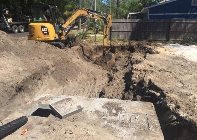 septic tank installation