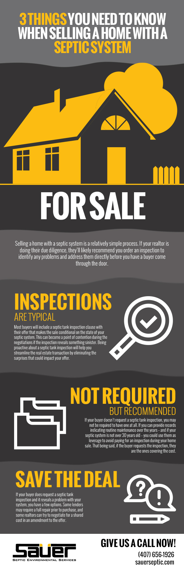 3 Things You Need to Know When Selling a Home with a Septic System