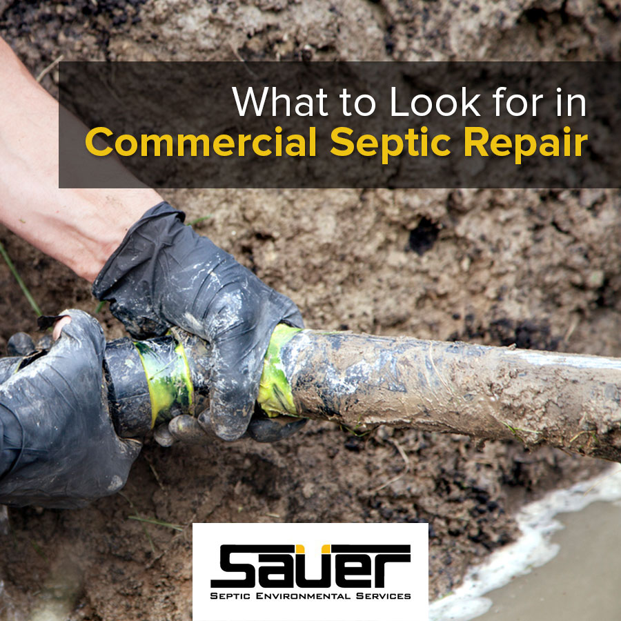 What to Look for in Commercial Septic Repair
