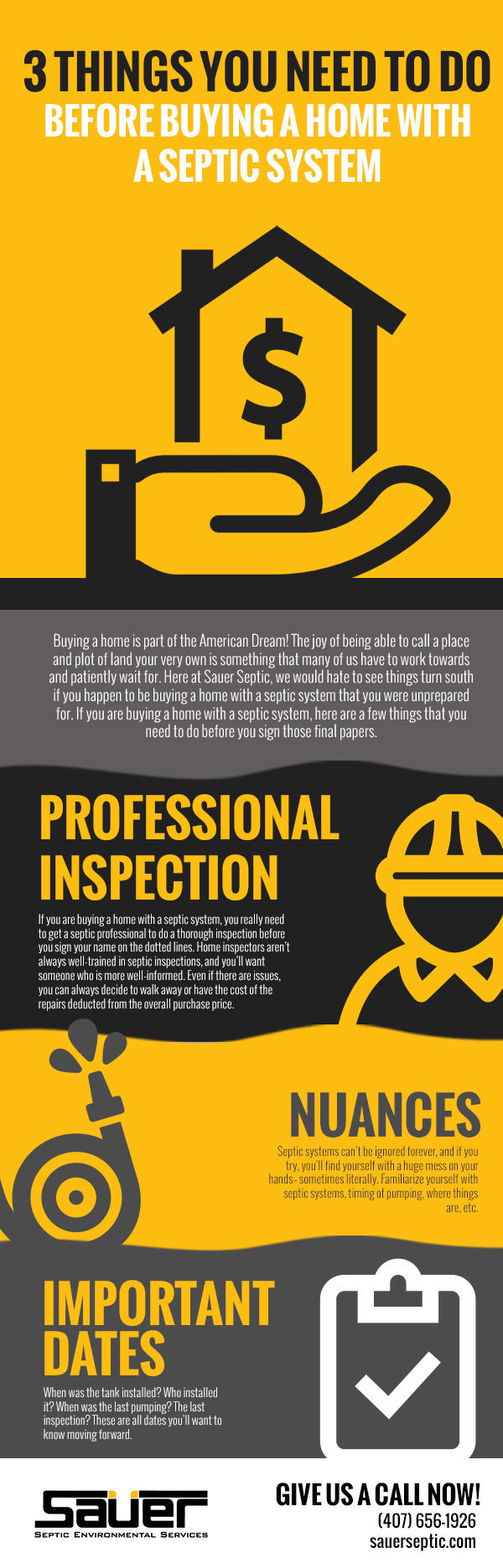 3 Things You Need to Do Before Buying a Home with a Septic System